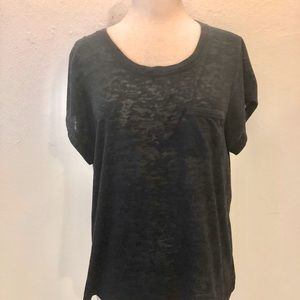Calvin Klein Black Tissue T-Shirt w/ Small Pocket